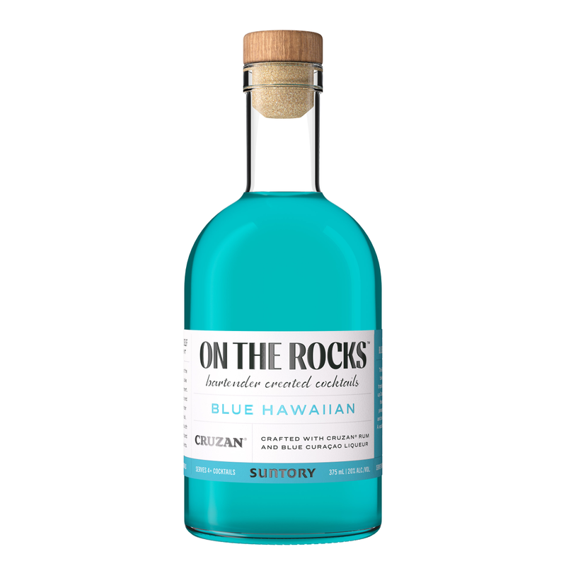 On The Rocks Blue Hawaiian 375ml 20% ABV