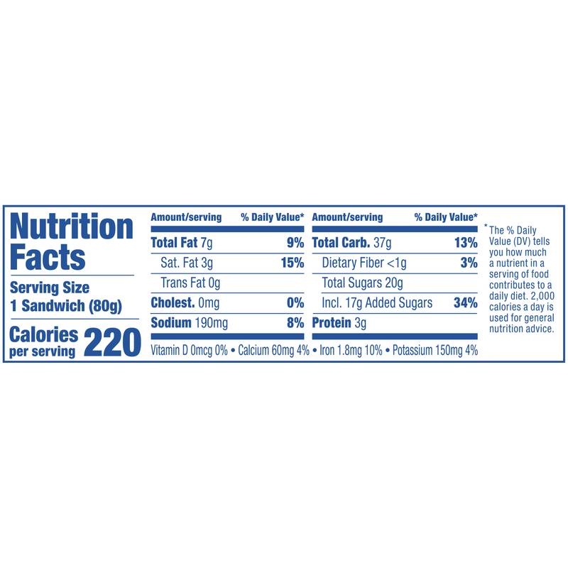 Oreo Frozen Dessert Sandwich 1ct