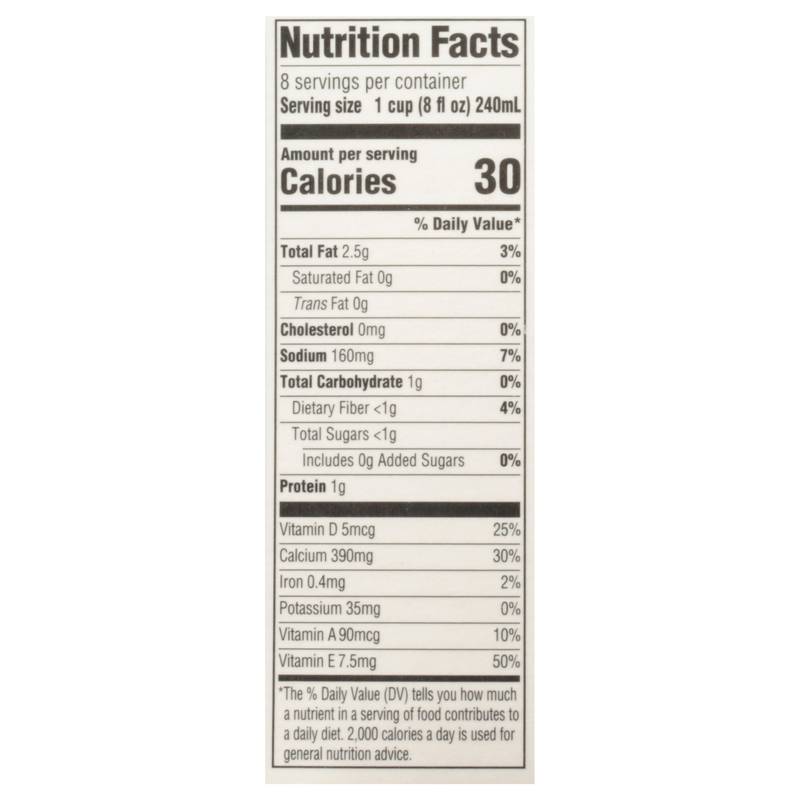 Essential Everyday Original Unsweetened Almond Beverage 64oz Btl