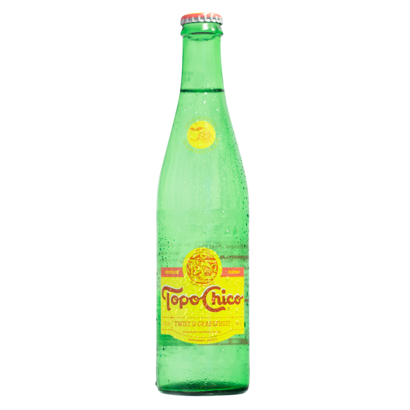 Topo Chico Grapefruit Mineral Water 12oz Glass Bottle