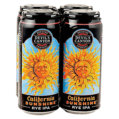 Devil's Canyon California Sunshine Rye IPA 4pk 16oz Can