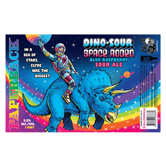 Paperback Dino-Sour Space Rodeo 4PKC
