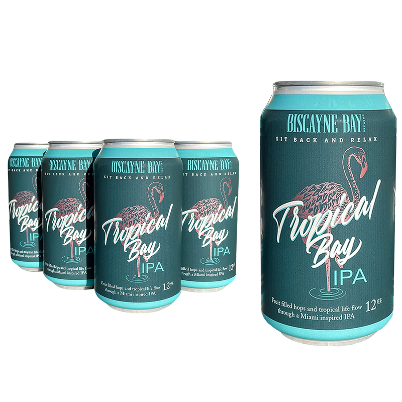 Biscayne Bay Brewing Tropical Bay IPA 6pk 12oz Can 6.0% ABV