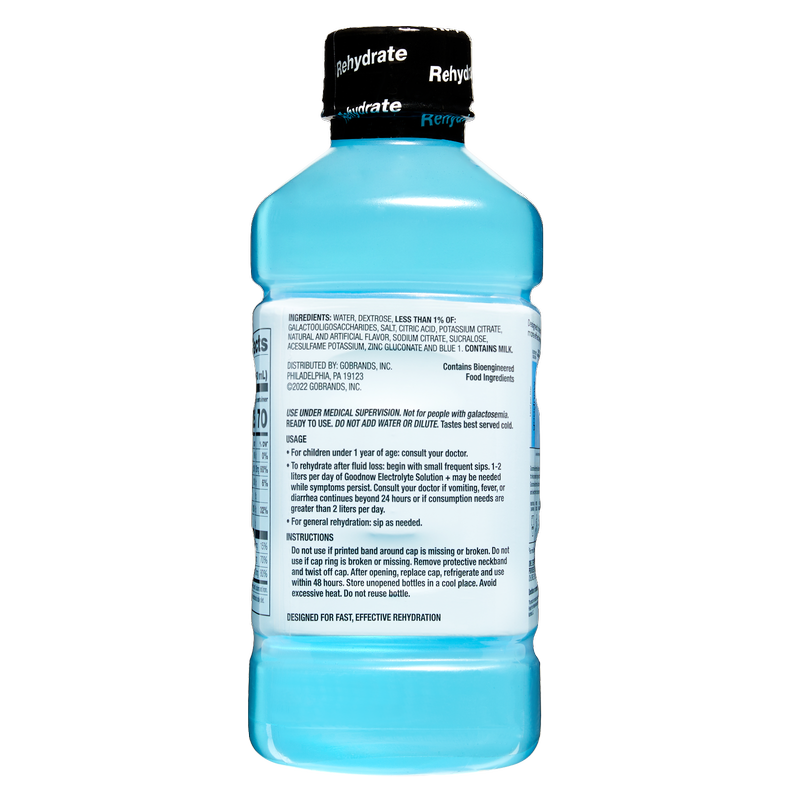 Goodnow Electrolyte Solution Berry Frost 1L