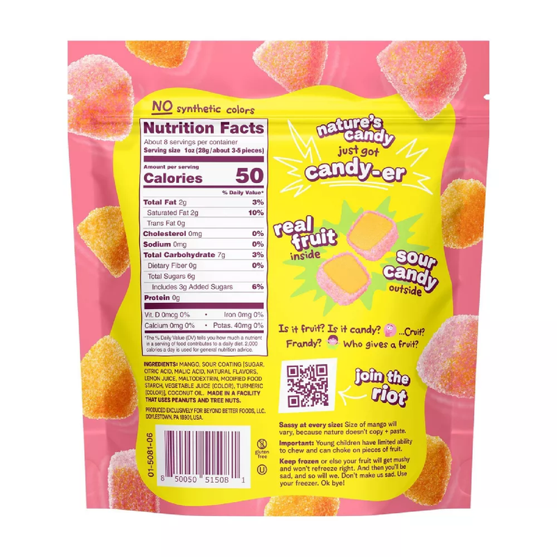 Fruit Riot Frozen Sour Mixed Mango
