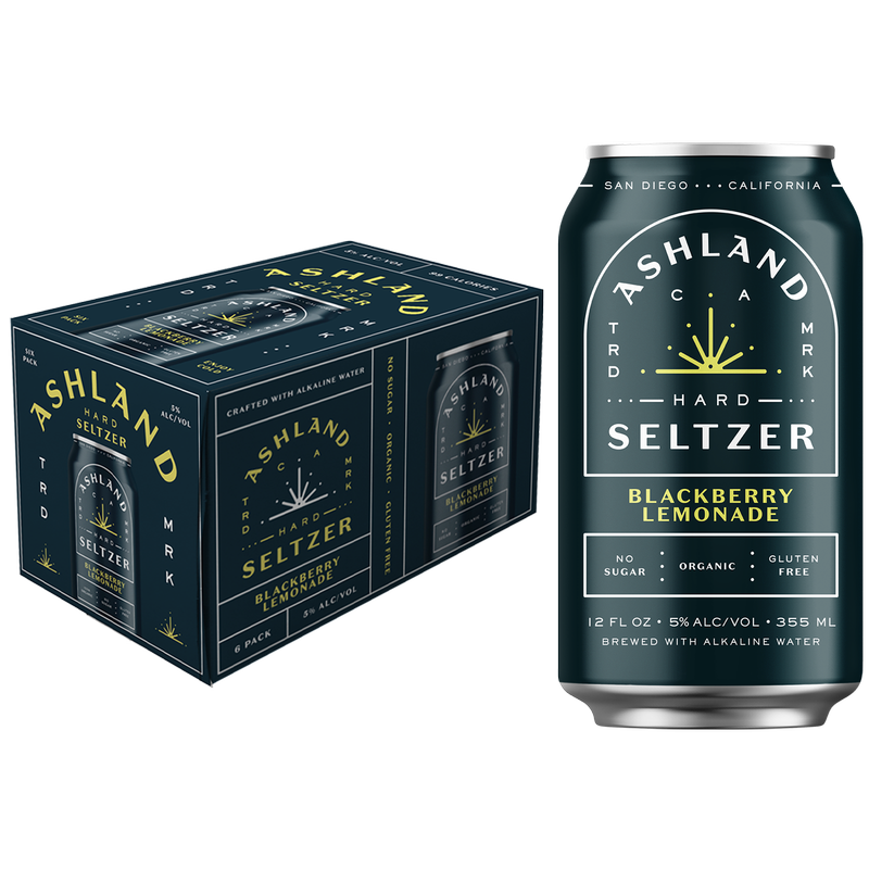 Ashland Hard Seltzer Blackberry Lemonade 6pk 12oz Can 5.0% ABV