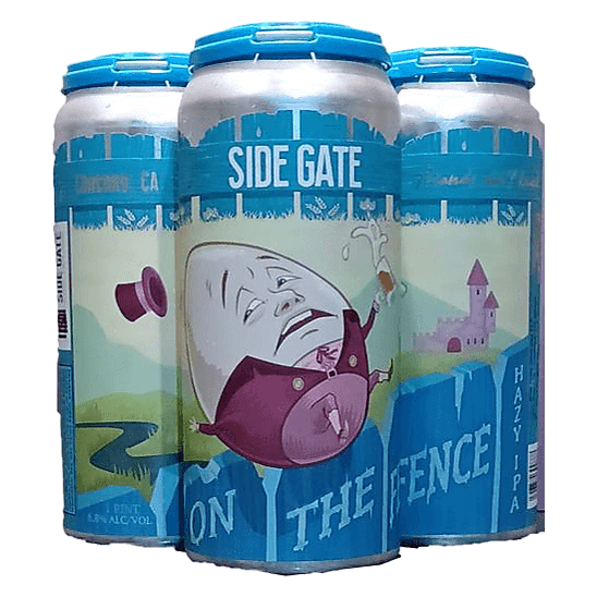 SIDE GATE ON THE FENCE IPA 4PK (4PKC 16 OZ)