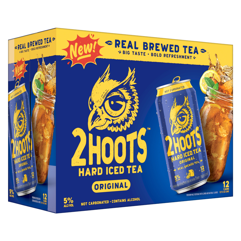 2 Hoots Hard Iced Tea 12pk 12oz Can 5.0% ABV