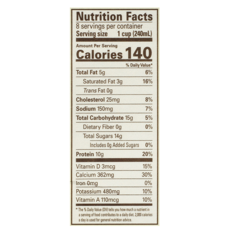 Organic Valley 2% Reduced Fat Milk 1/2 Gallon CA