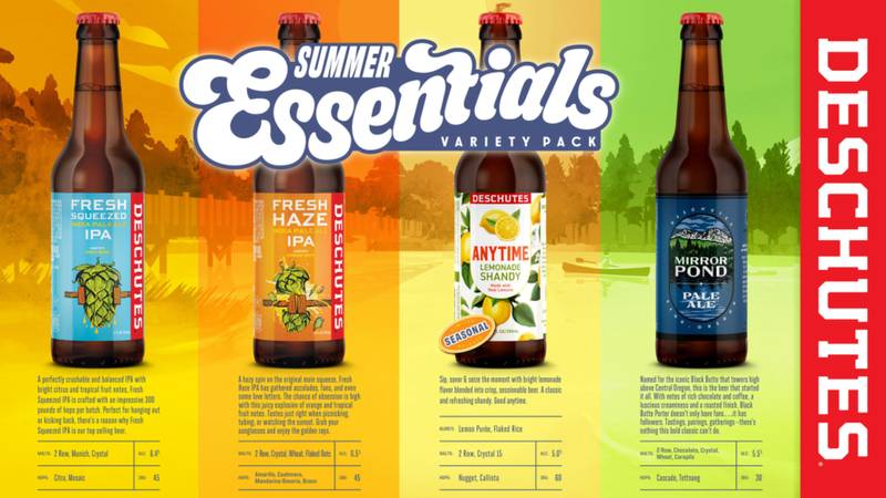 Deschutes Variety Pack 12pk 12oz Btl