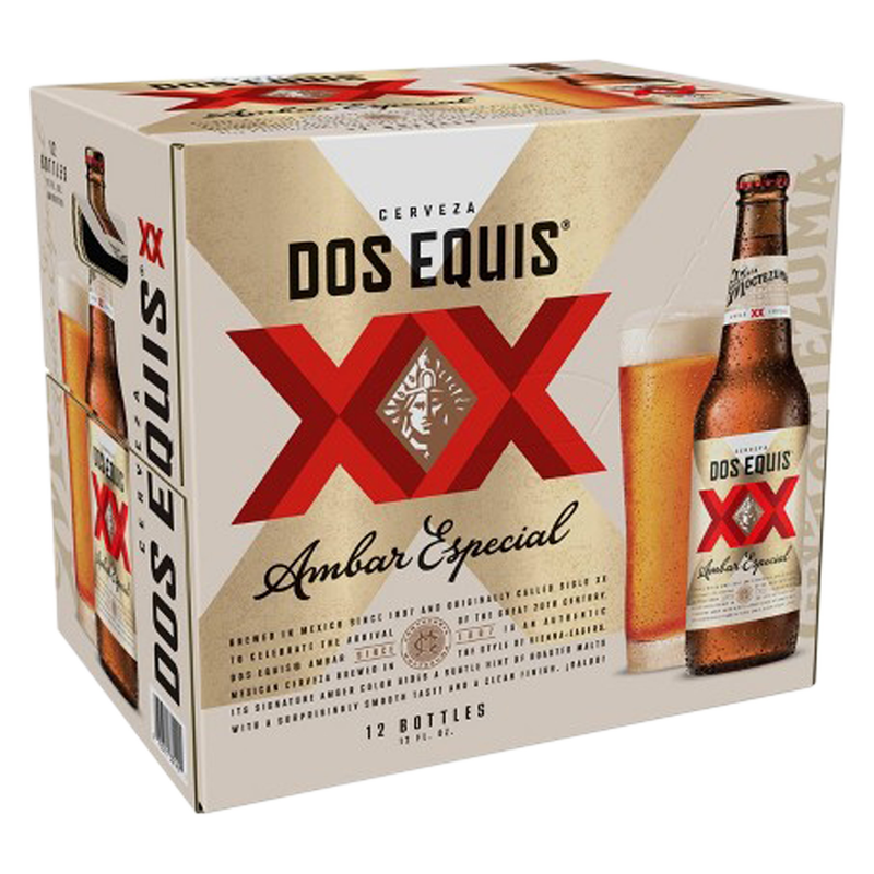 Dos Equis Amber 12pk 16oz Btl 4.7% ABV