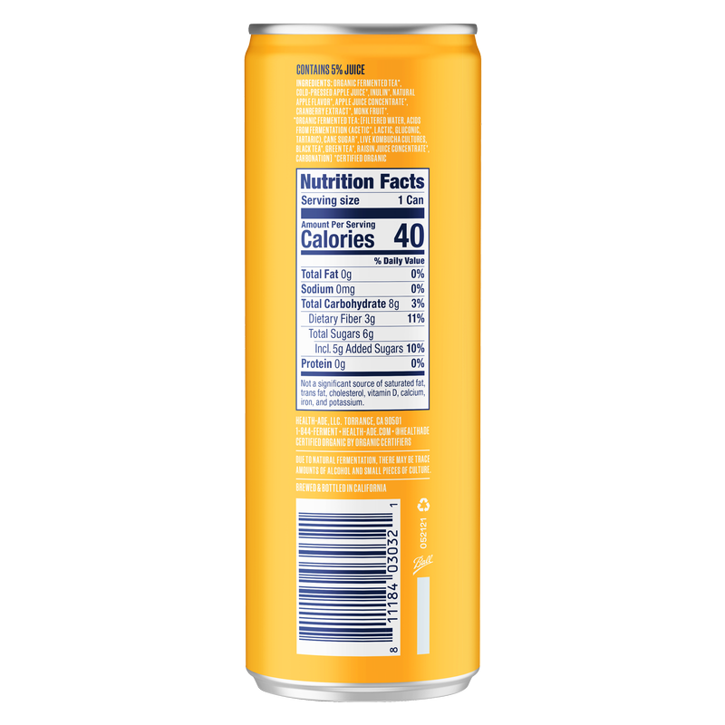 Health-Ade Pop Apple Snap 12oz