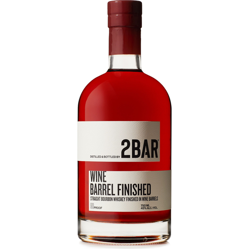 2Bar Wine Barrel Finished Bourbon 750ml (90 Proof)