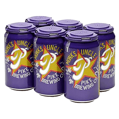 Pike Brewing Monk's Uncle Tripel 6pk 12oz Can