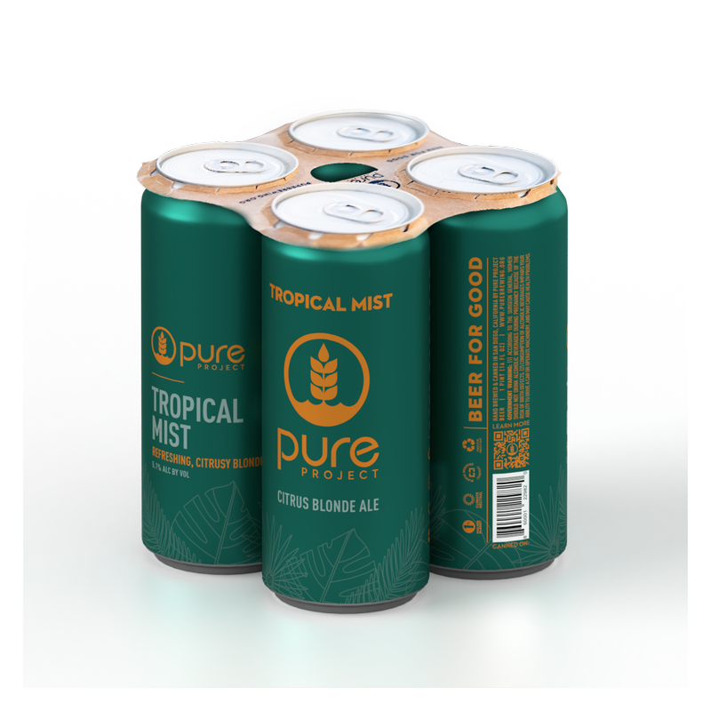 Pure Project Tropical Mist 4pk 16oz can