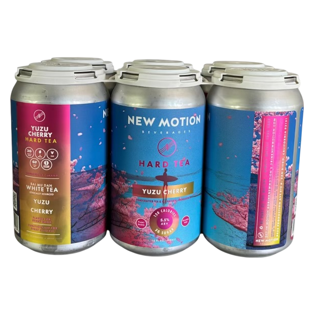 New Motion Yuzu Cherry 6pk 12oz Can