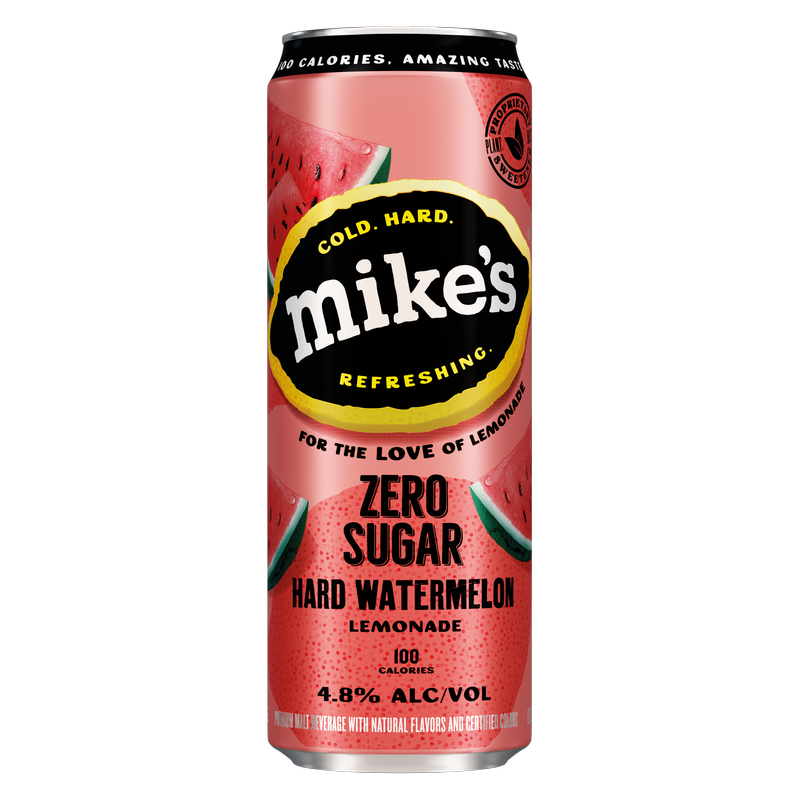 Mike's Hard Zero Sugar Watermelon Lemonade 12oz Can 4.8% ABV
