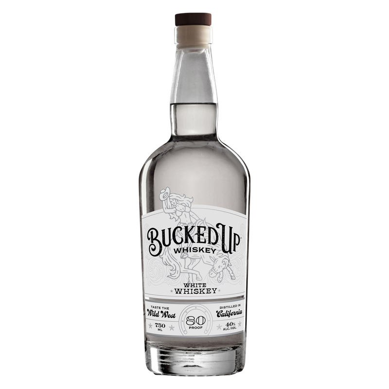 Bucked Up White Whiskey 750ml Bottle