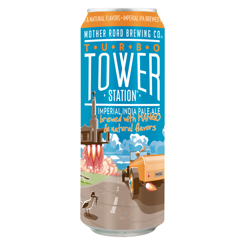 Mother Road Turbo Tower Station Imperial IPA 19.2oz Can