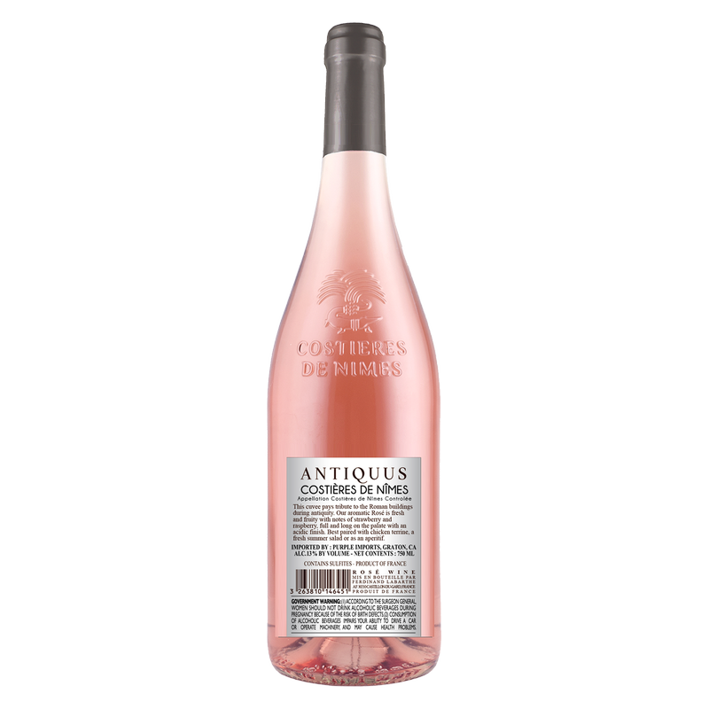 Antiquus Costieres De Nimes Rose 750ml