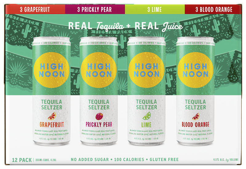 High Noon Fiesta Tequila Variety Pack 12pk 12oz Cans