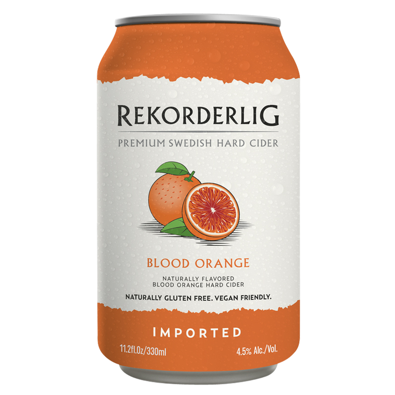 Rekorderlig Blood Orange Cider 4pk 11.2oz Can 4.5% ABV