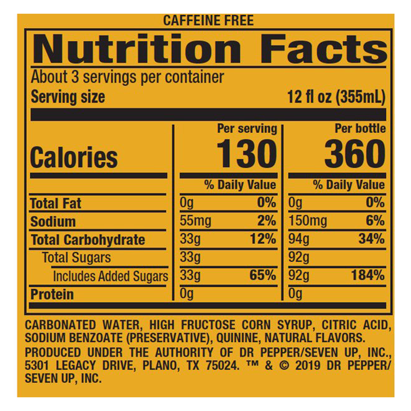 Schweppes Tonic 1L Btl