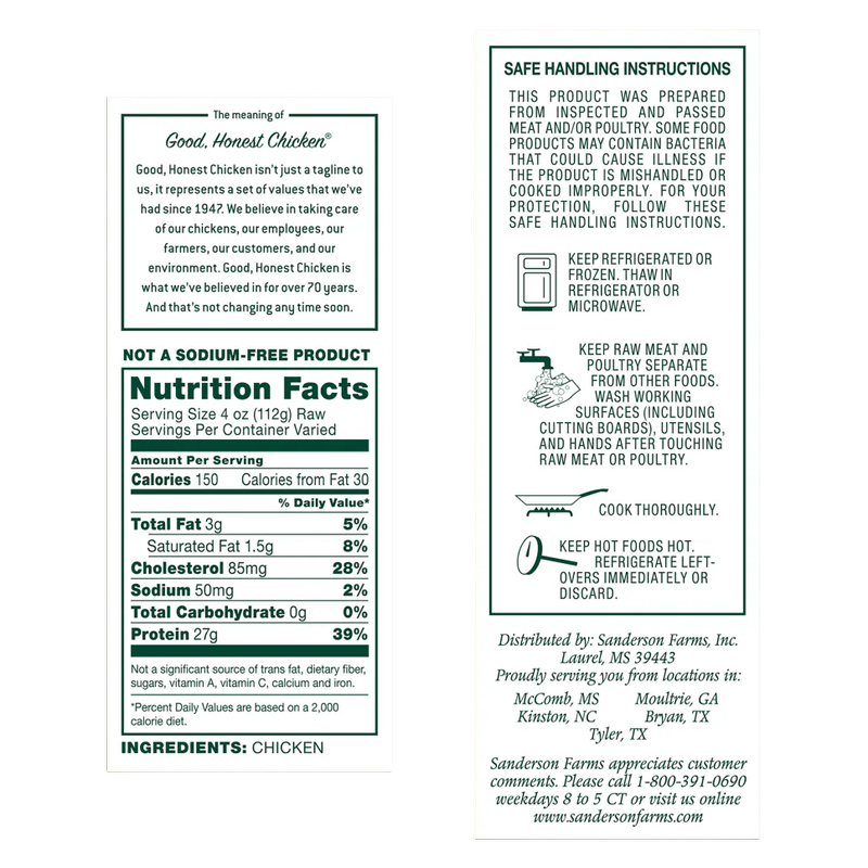 Chicken Breast - 2-3 lb