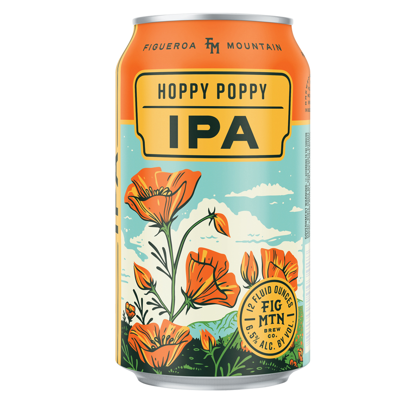 Figueroa Mountain Brewing Co. Hoppy Poppy IPA 12pk 12oz Cans