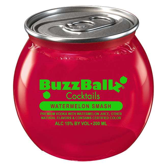 Buzzballz Cocktails Watermelon Smash 200ml 15% ABV
