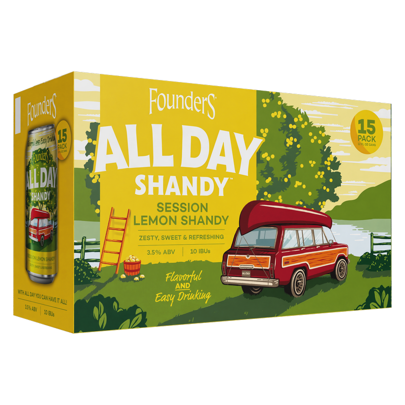 Founders Brewing Co. All Day Shandy (15PKC 12 OZ)
