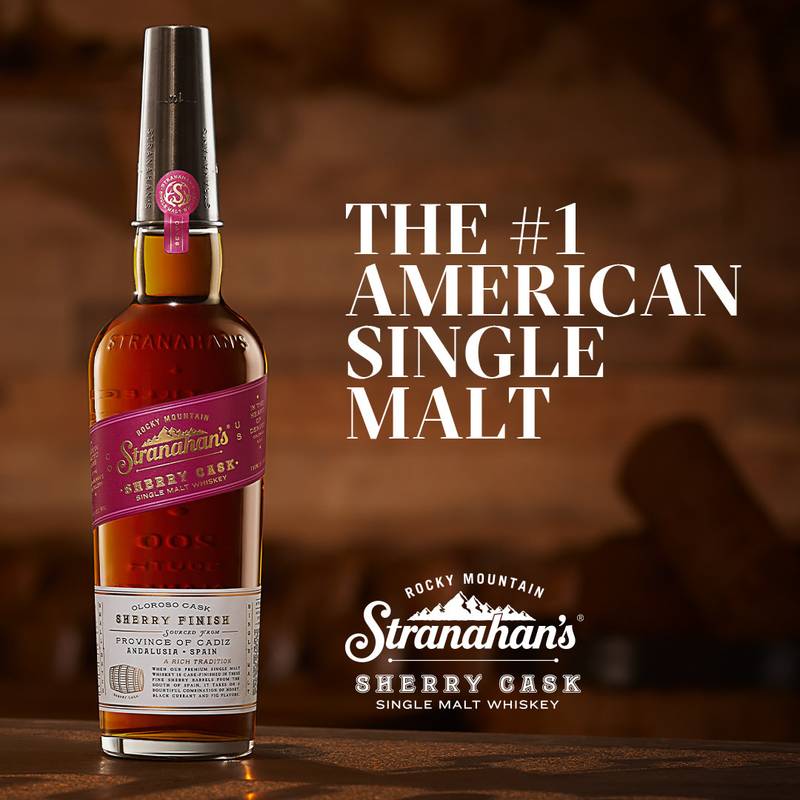 Stranahan’s Sherry Cask American Whiskey 750ml (90 Proof)