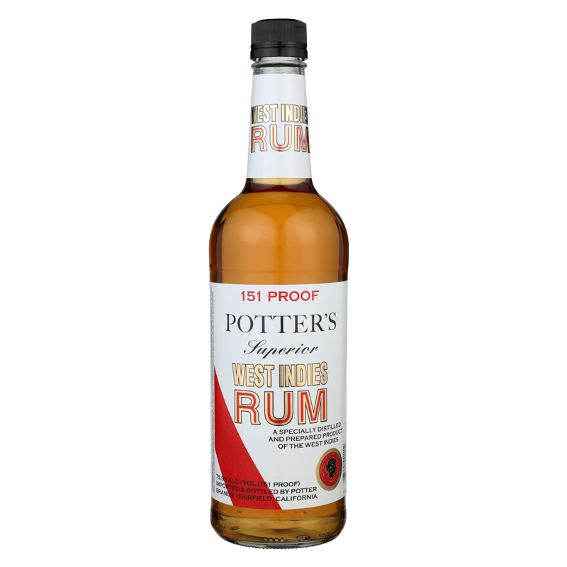 Potter's Rum 750ml