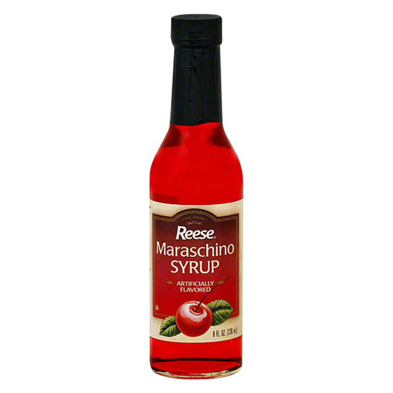 Reese Maraschino Cherry Syrup 8oz