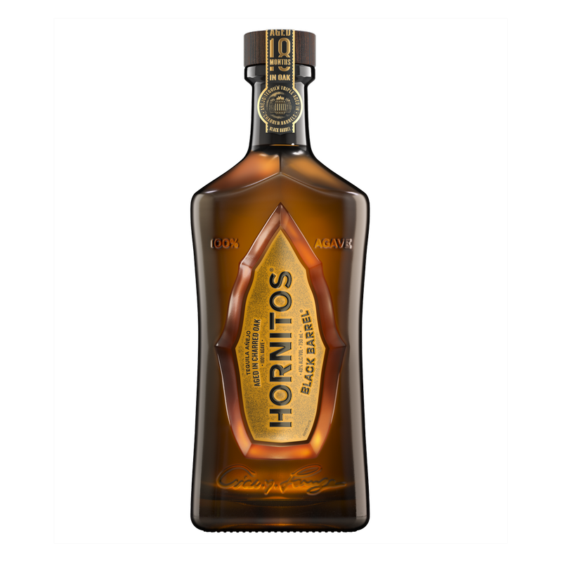 Hornitos Black Barrel Anejo Tequila 750ml (80 proof)