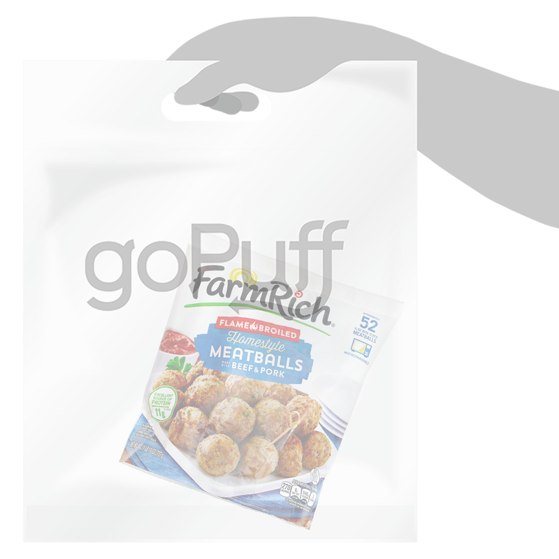 Farm Rich Frozen Homestyle Pork & Beef Meatballs 26oz