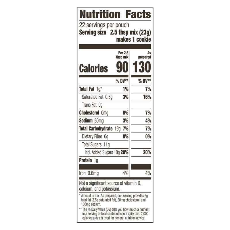 Betty Crocker Apple Brown Sugar Cookie Mix 17.5oz