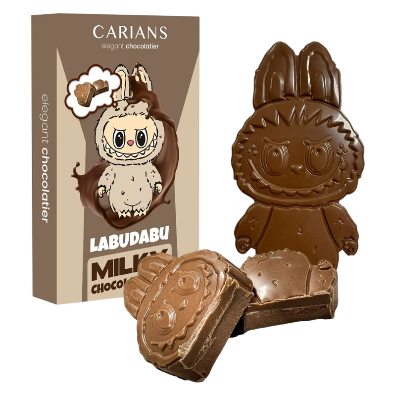 Carian's Labudabu Dubai Nutella Cream Filled Chocolate Bar, 3.52 oz