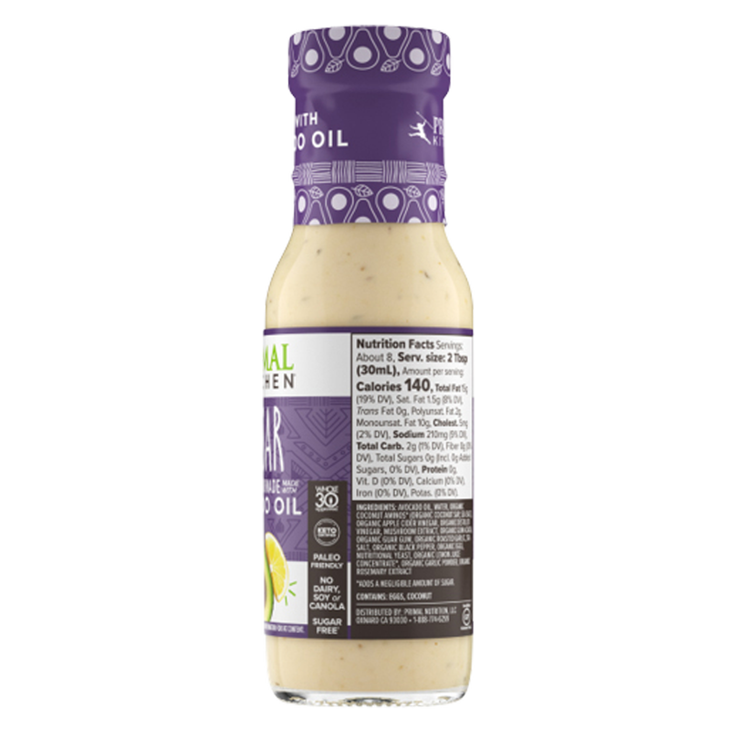Primal Kitchen Avocado Oil Caesar Dressing & Marinade 8oz
