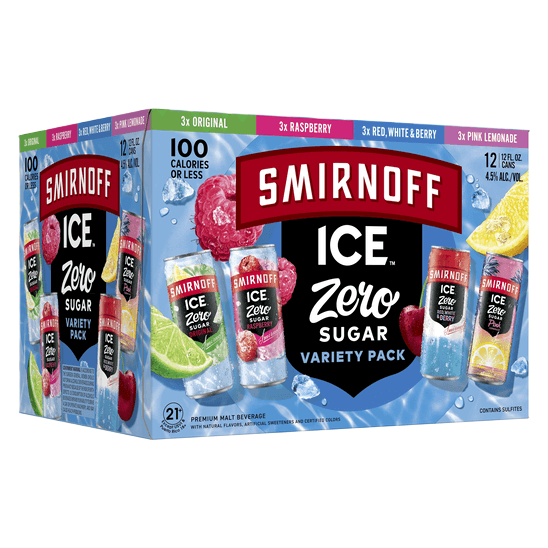 SMIRNOFF ICE ZERO SUG VP 12PKC (12PKC 12 OZ)