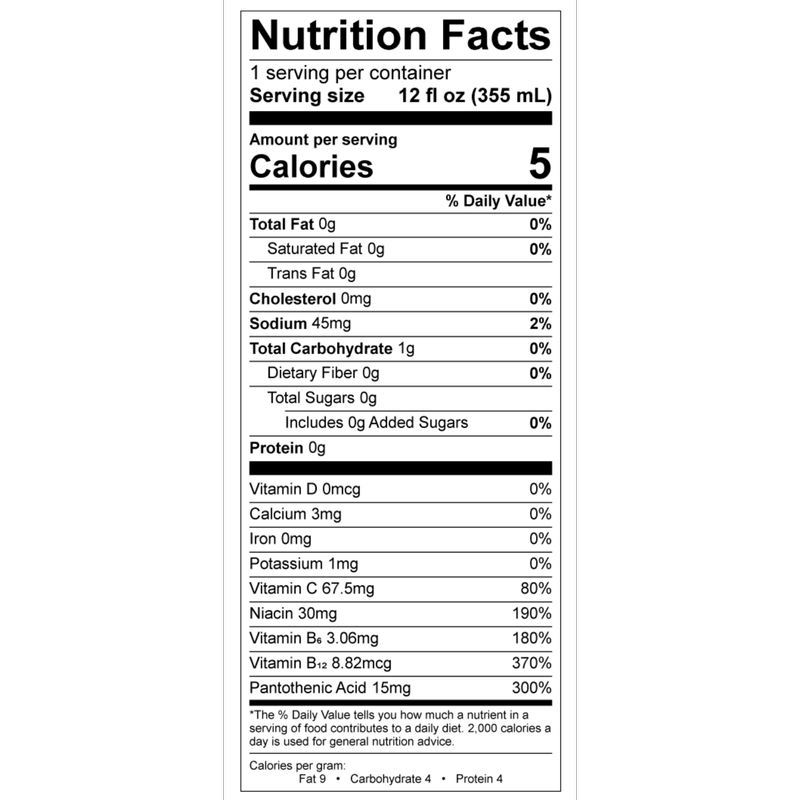 Juvee Galactic Berry Energy 12oz Can