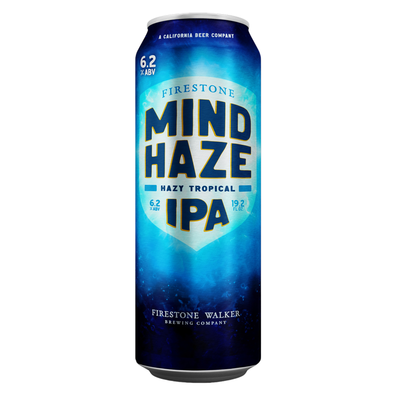 Firestone Walker Mind Haze Hazy IPA Single 19.2oz Can 6.2% ABV
