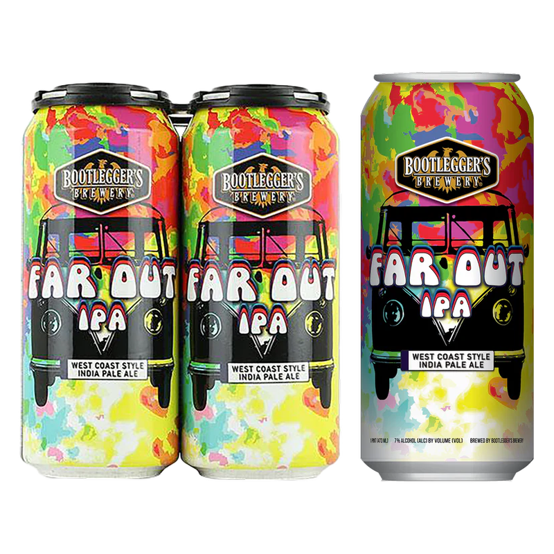Bootleggers Far Out IPA 6pk 12oz