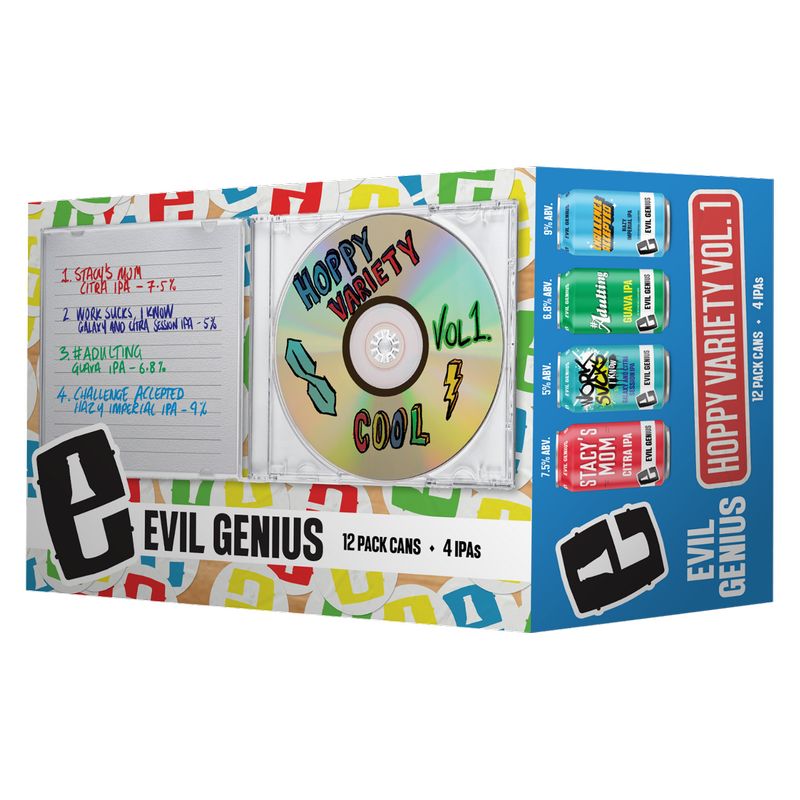Evil Genius Mix Tape Vol. 1 Variety 12pk 12oz Can 6.8%