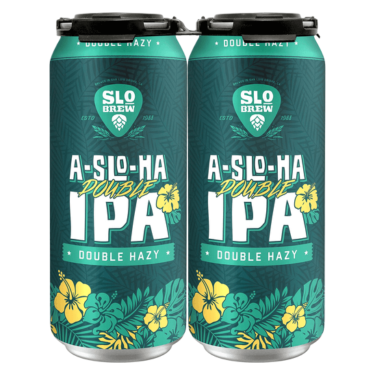 Slo A-Slo-Ha DBL Hazy IPA 4pk 16oz Can 8% ABV