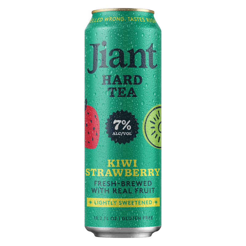 Jiant Kiwi Strawberry Hard Tea 19.2oz Can 7% ABV