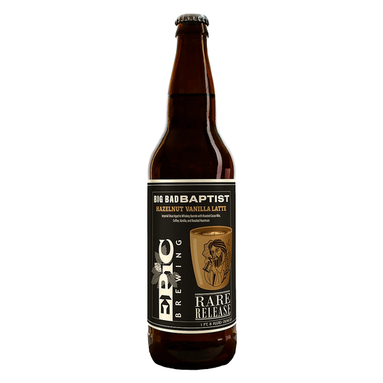 Epic Brewing Company Hazelnut Vanilla Latte Big Bad Baptist (22 OZ BTL)