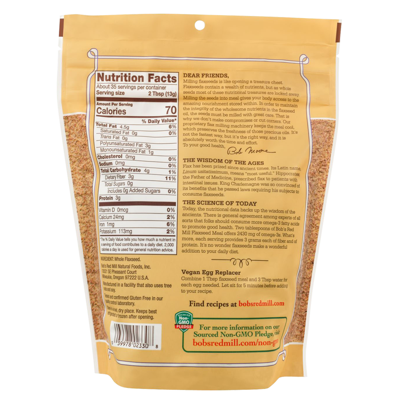 Bob's Red Mill Organic Flaxseed Meal 16oz