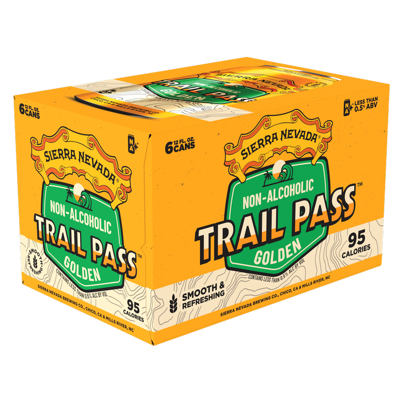 Sierra Nevada Trail Pass Golden Non-Alcoholic IPA 6pk 12oz Can