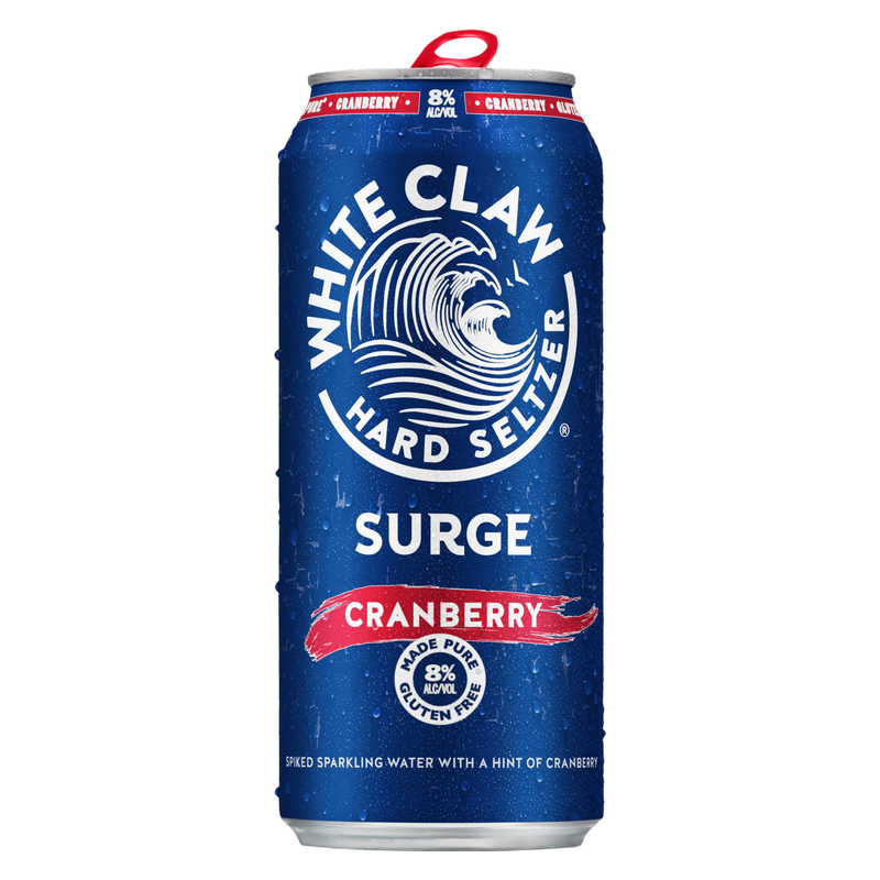 White Claw Surge Cranberry Single 16oz Can 8.0% ABV